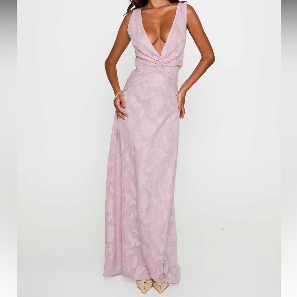 Princess Polly Blush Maxi formal Dress